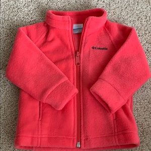 Pink Columbia zip up